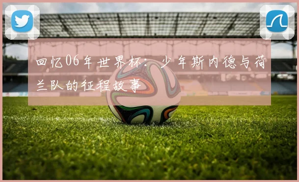 回忆06年世界杯：少年斯内德与荷兰队的征程故事